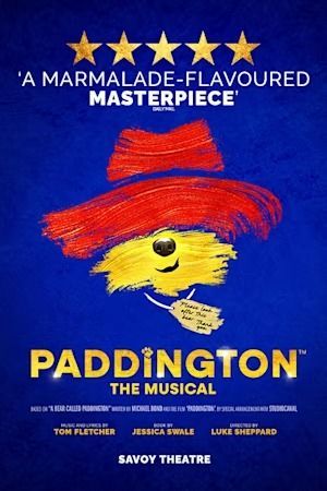 Paddington the Musical in London poster