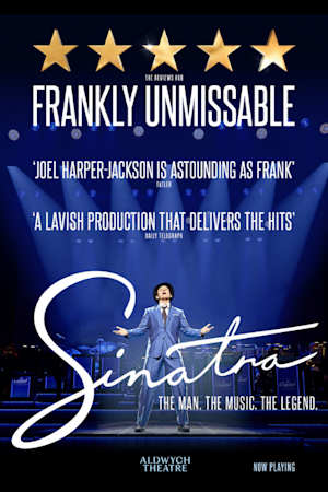 Sinatra show in London poster