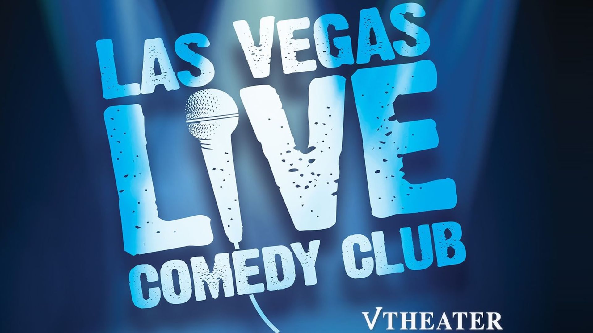 a poster for the las vegas live comedy club