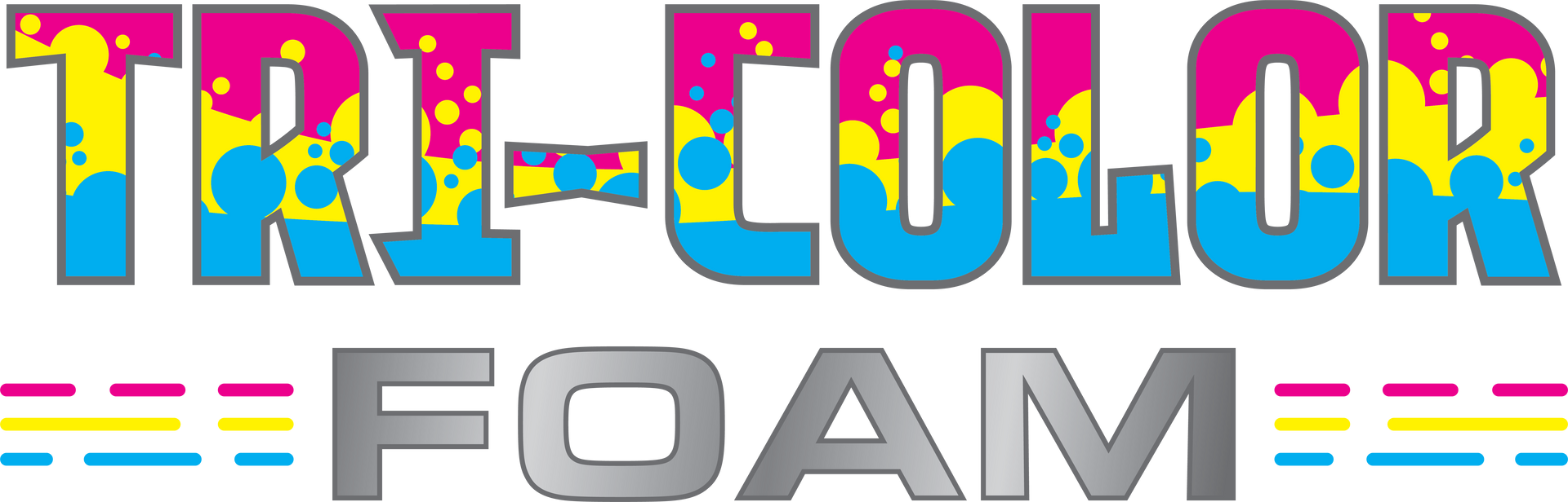 Logo for Tri-Color Foam.
