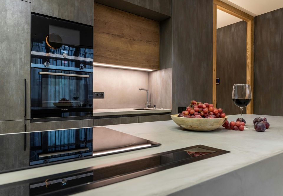 Sleek modern kitchen design – home staging and renovation services to increase property value
