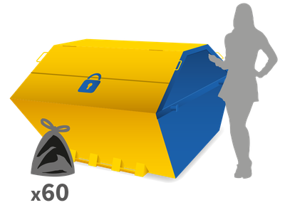 book an enclosed locked skip hire today