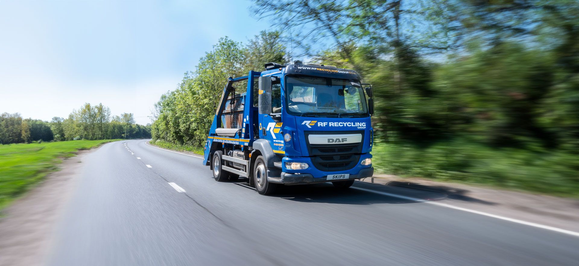 Lorry Reycle Our Fleet in Dorset Hampshire & Wiltshire | RF Recycling Group