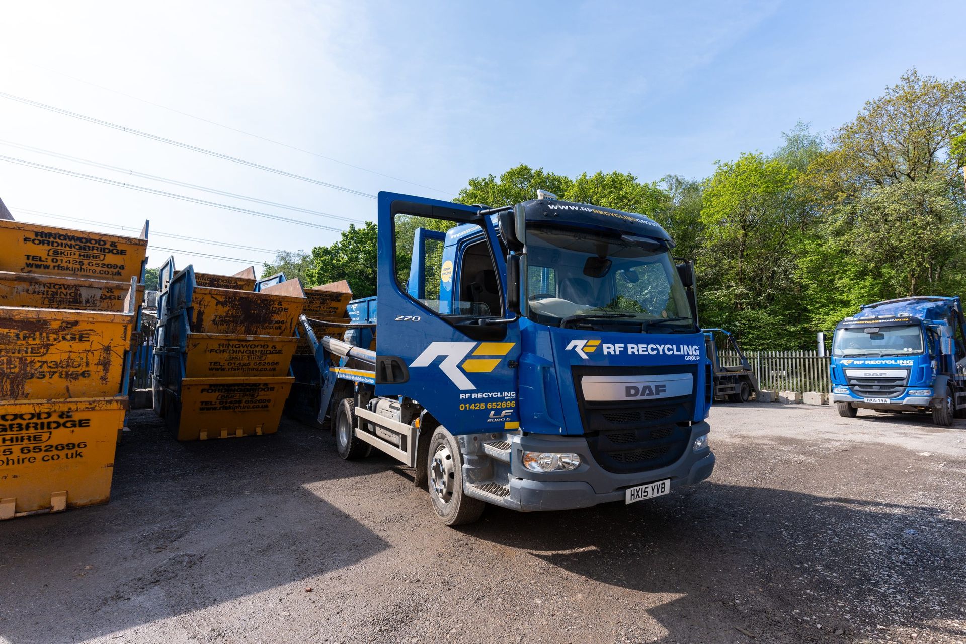 Lorry Reycle Our Fleet in Dorset Hampshire & Wiltshire | RF Recycling Group