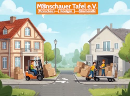 Symbolischer Umzug