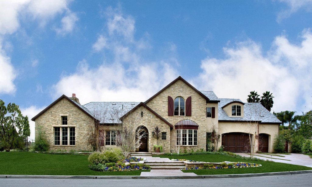 Image of a French country style home in San Juan Capistrano designed by Studio 6 Architects