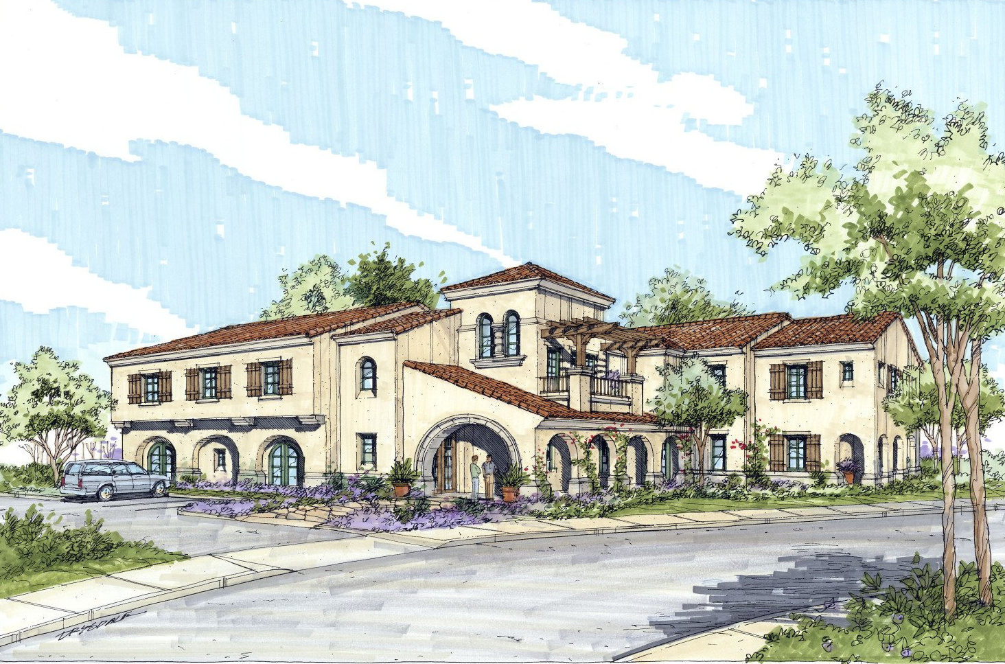 Community center for returning US Veterans designed by Studio 6 Architects