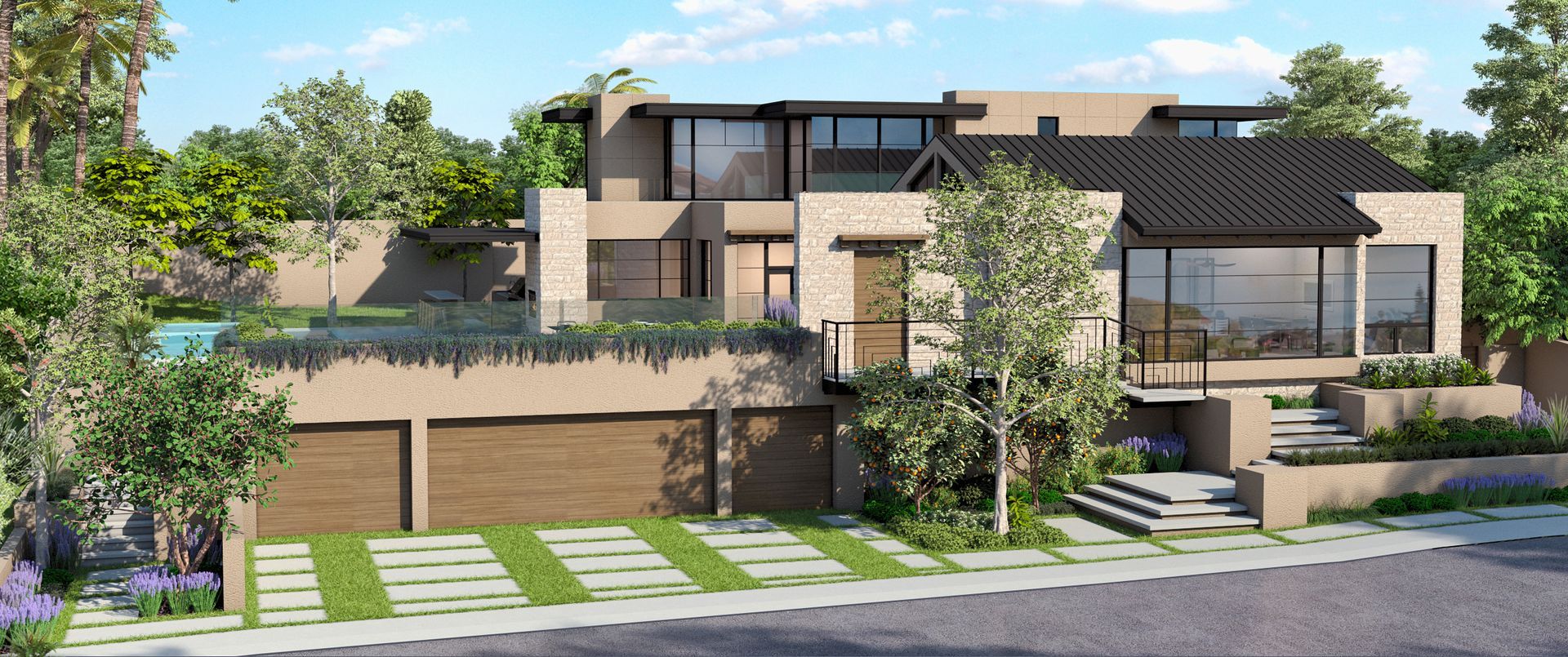 image of a modern home designed by Studio 6 Architects
