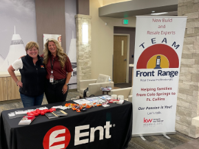 Kristen White and Robertta Lindsey during an event in Denver Colorado