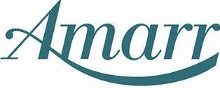 Teal “Amarr” logo with a sweeping underline