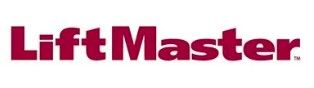 LiftMaster logo in red text on a white background