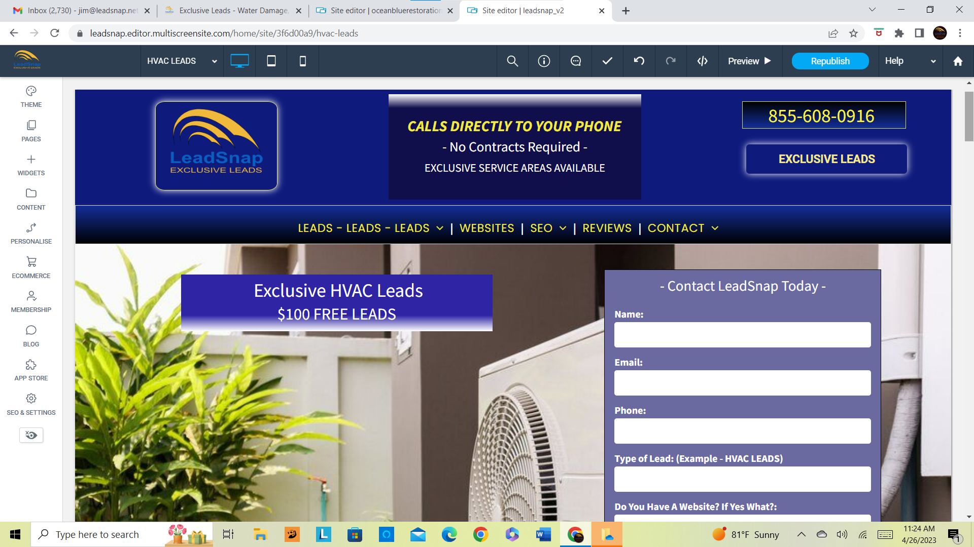 Local HVAC Leads Companies