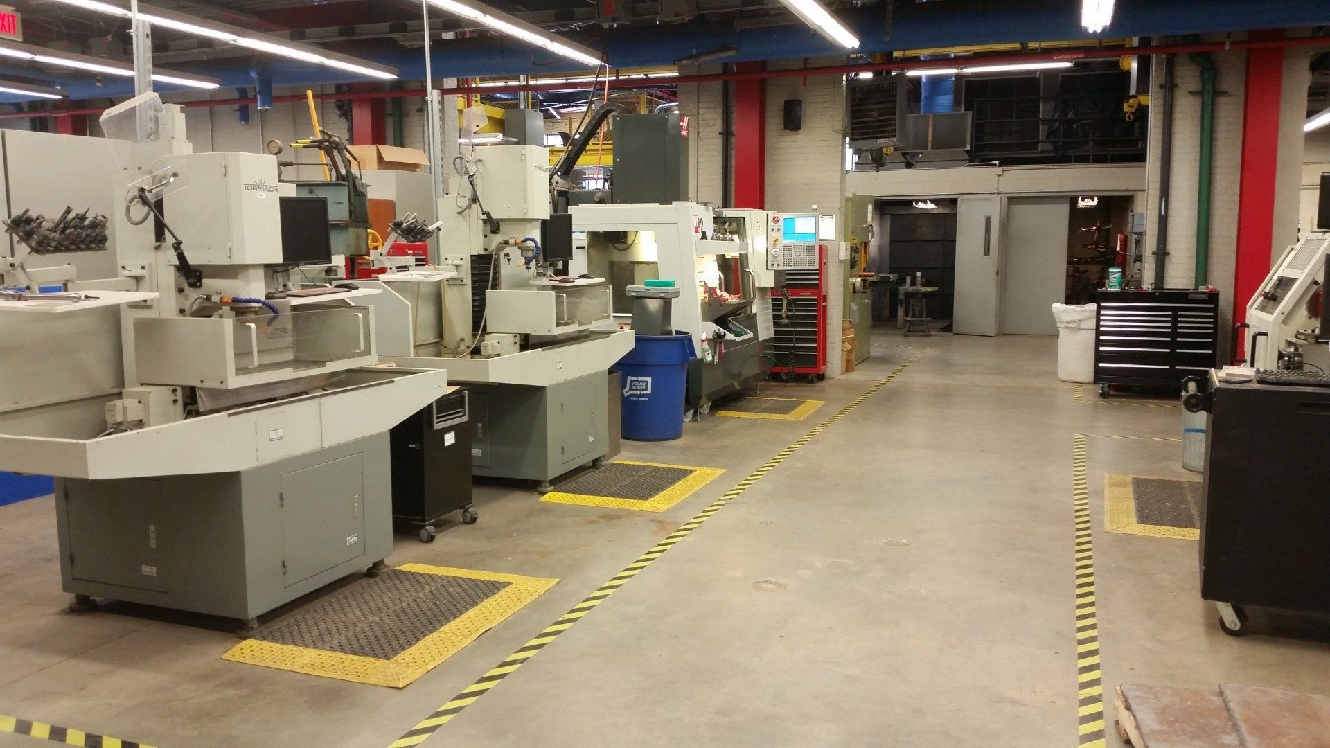 Machine shop equipment that can be damaged by pests