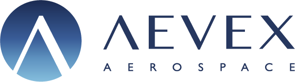 A logo for a company called aevex aerospace