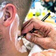 cutting hair