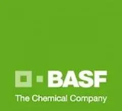 BASF logo on green background with the tagline “The Chemical Company”