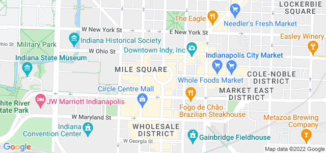 Map of business location