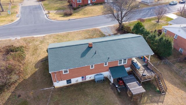 Shelter for Service: rear view of the veteran's finished roof