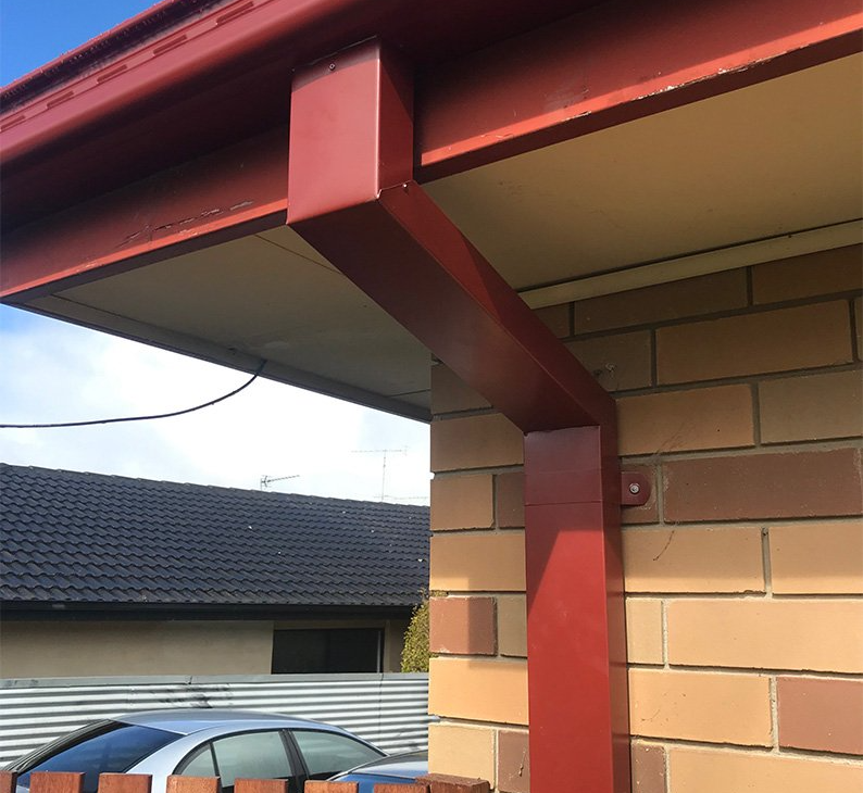 Square downpipes