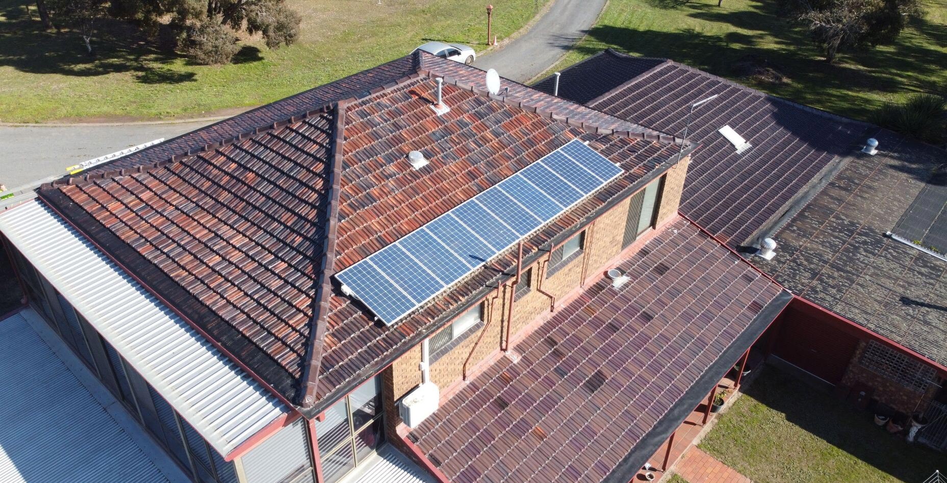De-mossed roof