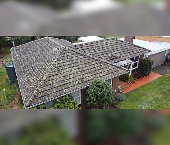 Old and damaged roof