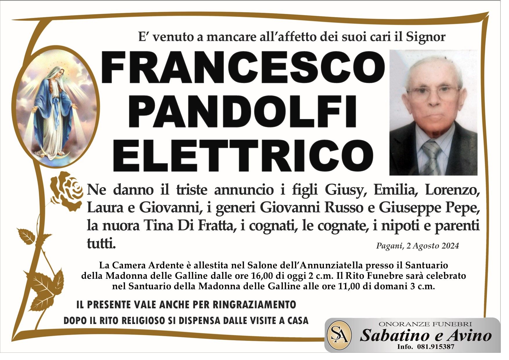 Francesco Pandolfi Elettrico