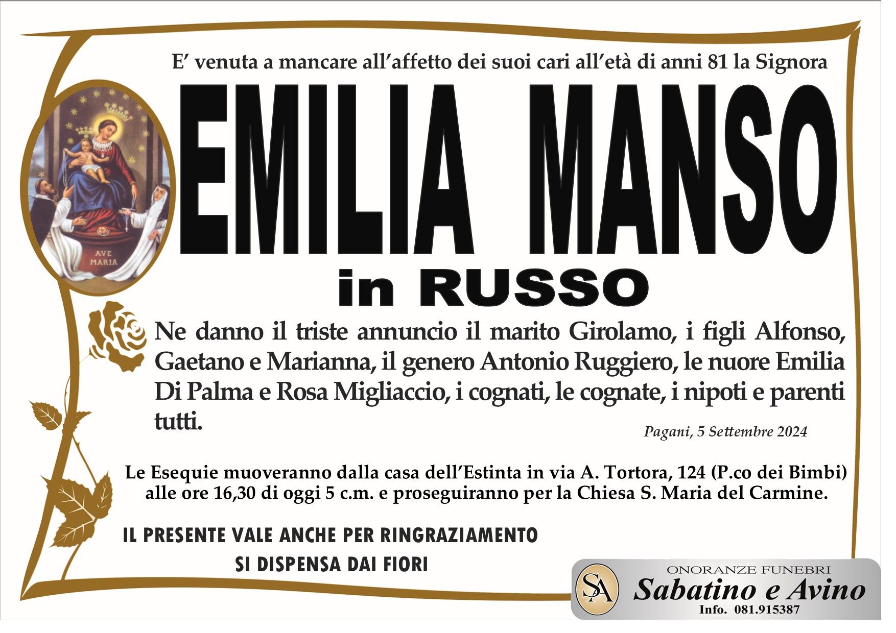 Emilia Manso