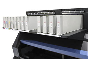 Mimaki aluminium ink pouch in casing