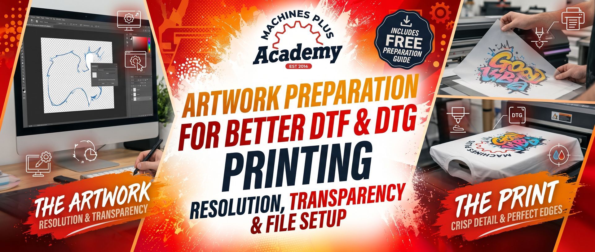 Artwork Preparation for Better DTF & DTG Printing