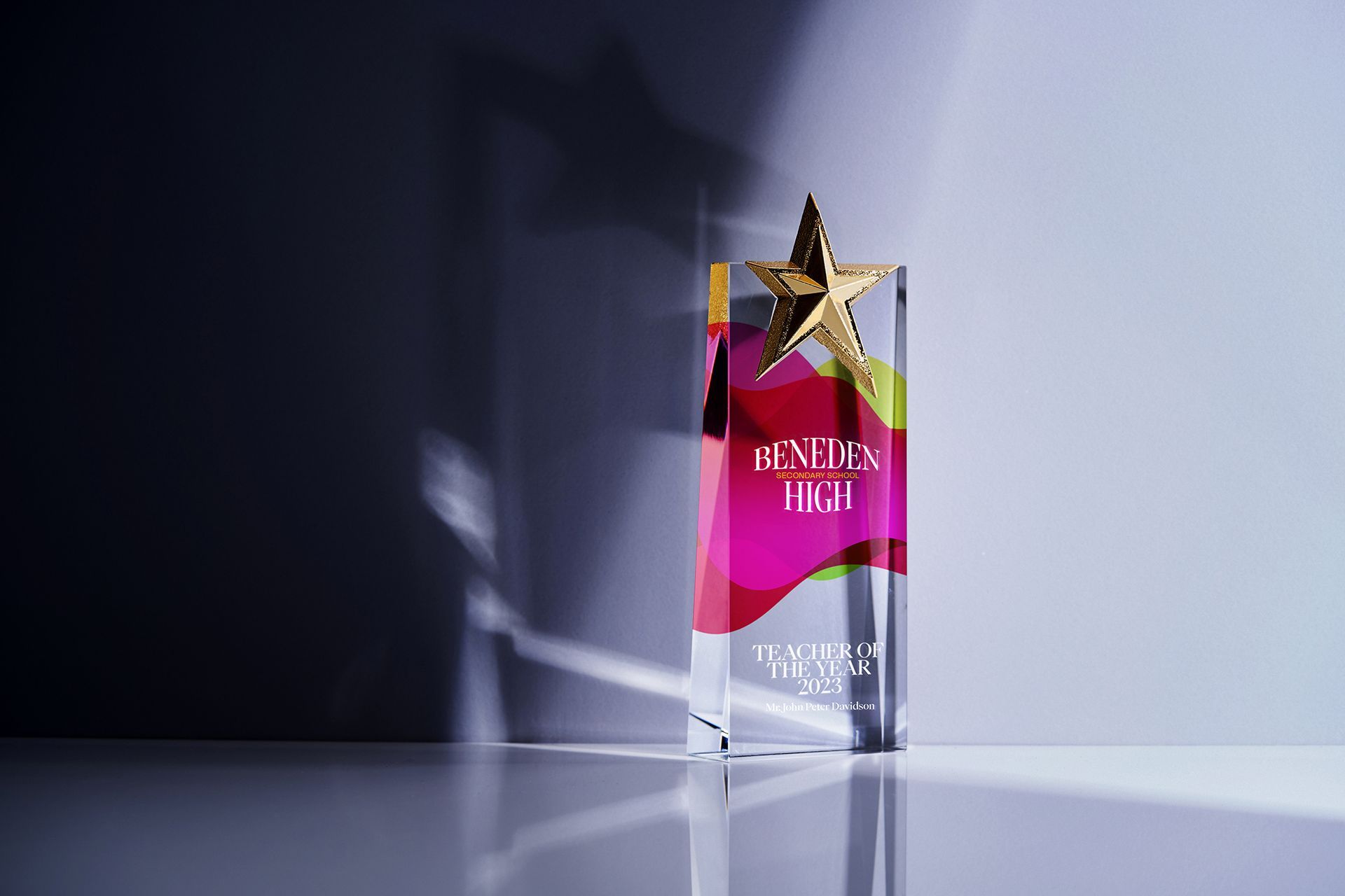 Trophies and Glass printed with the VersaOBJECT MO Series