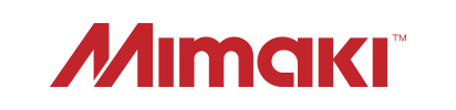 Mimaki Logo in red