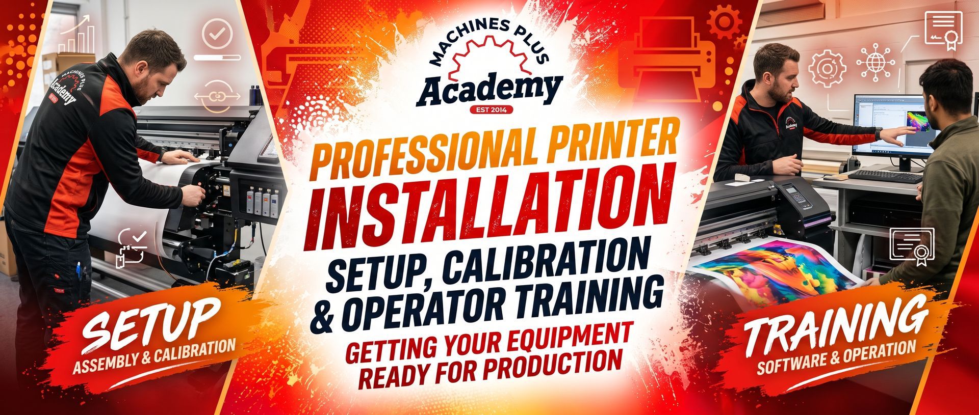 Professional Printer Installation & Operator Training