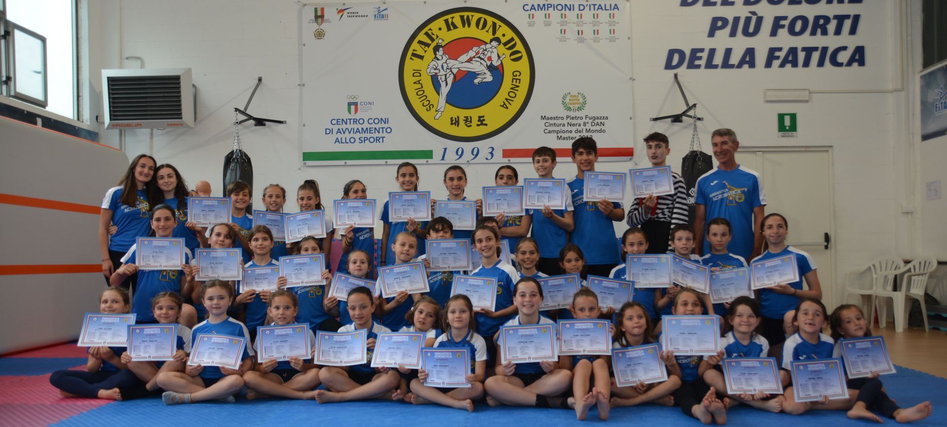 scuola taekwondo genova