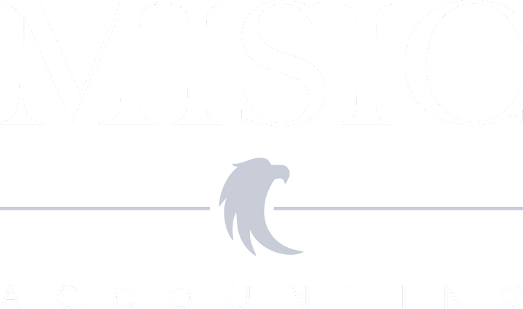 Minimal gray logo centered on a white background with a thin horizontal line