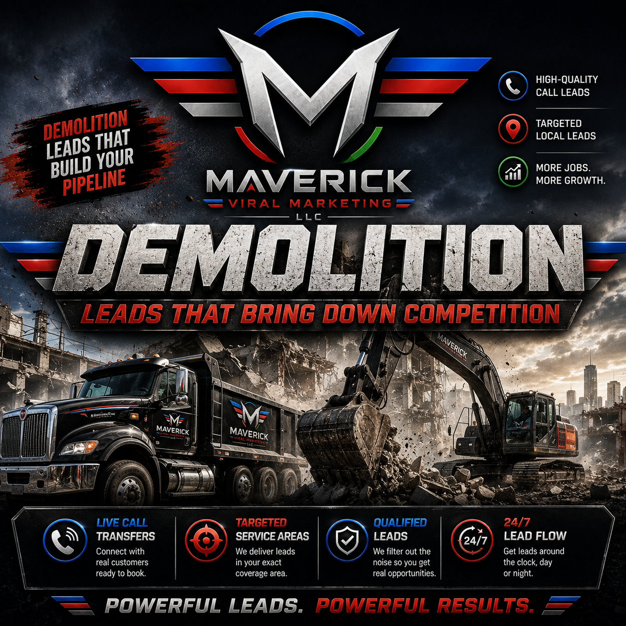 Demolition contractor marketing
