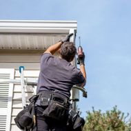 Gutter installation process