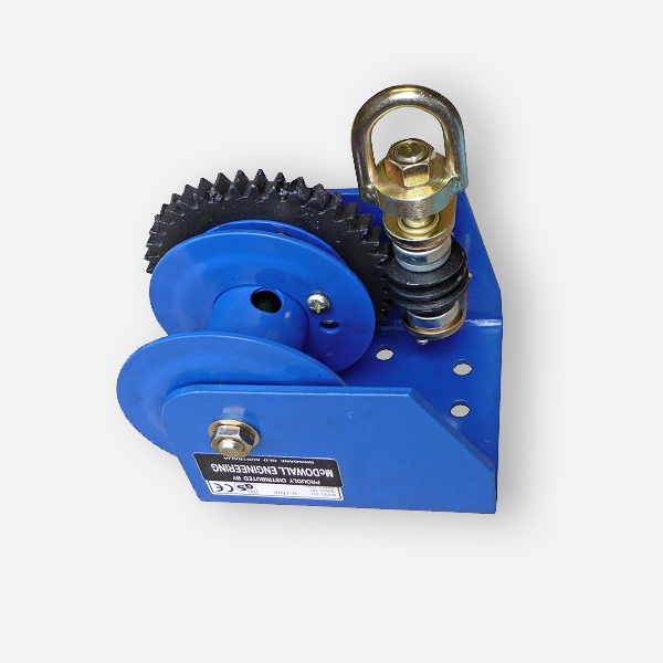 Worm Drive Winch C/W