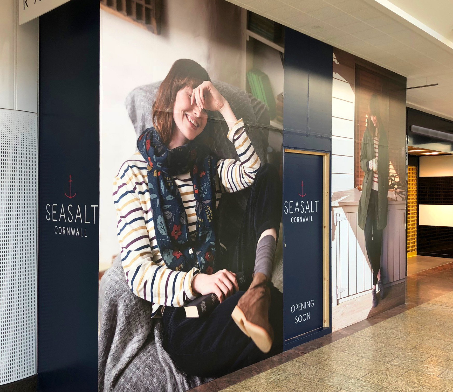 The Mall Cribbs Causeway Branded Window Cladding