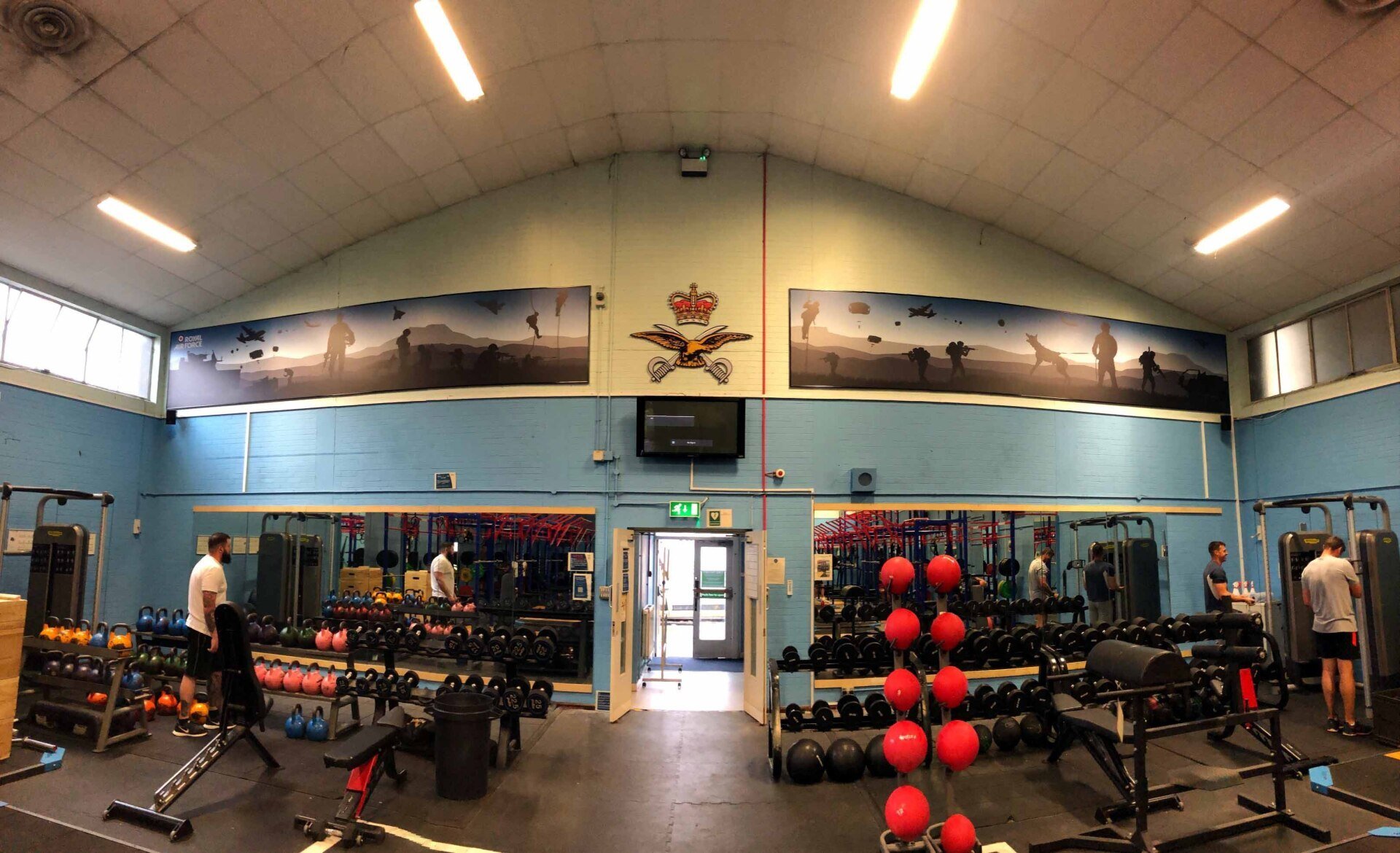RAF Honington - Internal Signage for Gymnasium