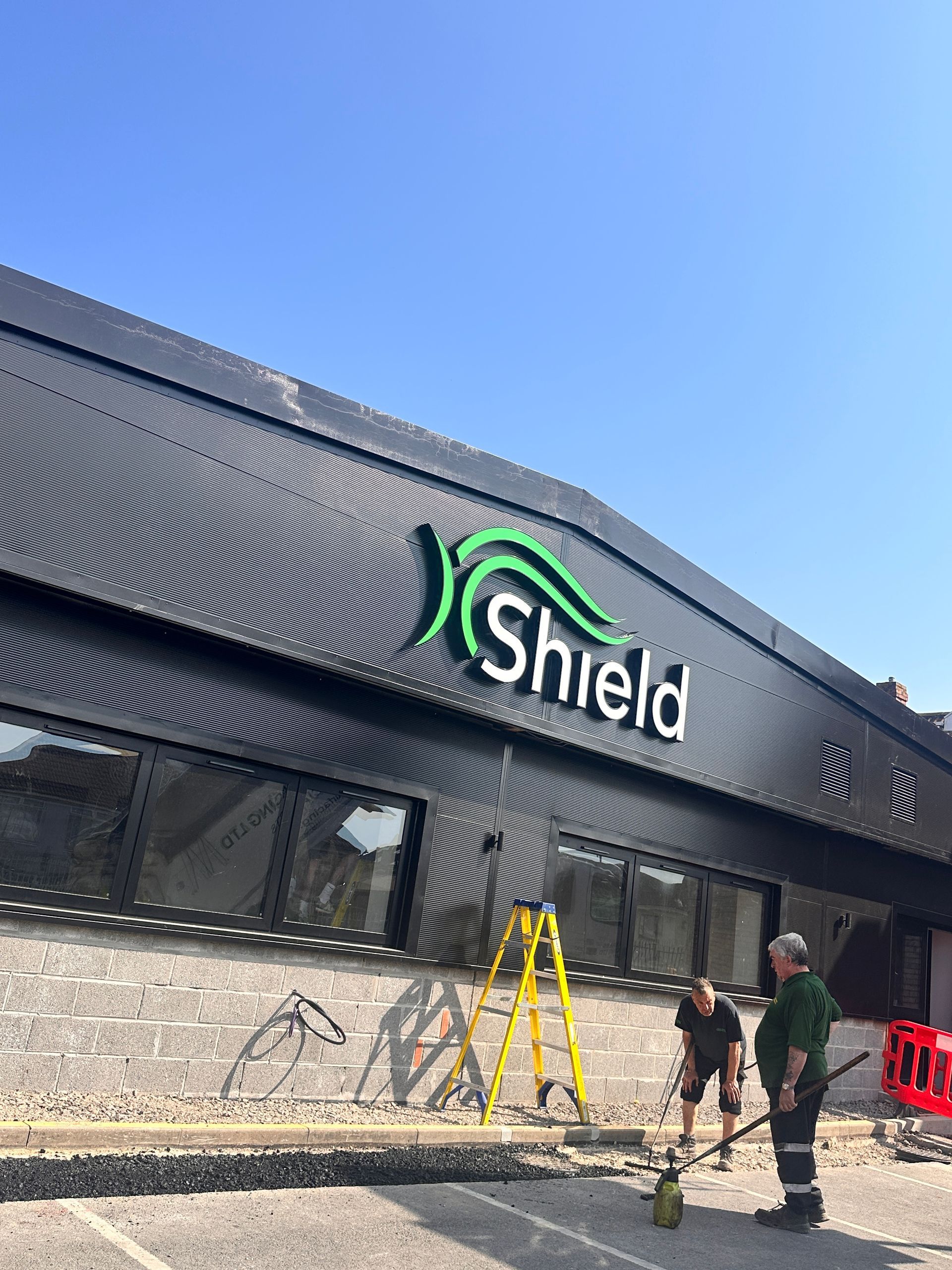 Exterior Signage Solutions for Shield Services Group in Bristol