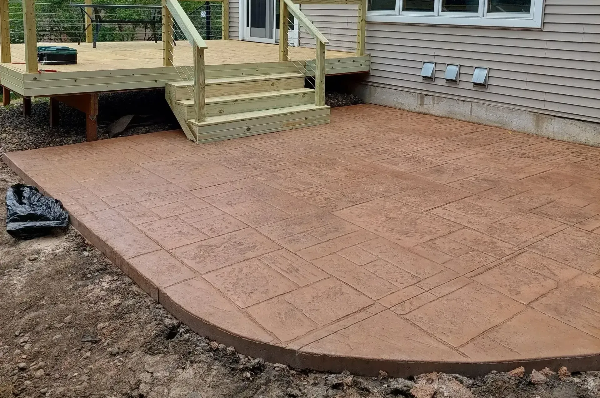 Patio Installation in River Falls, WI Patio Installation in River Falls, WI
