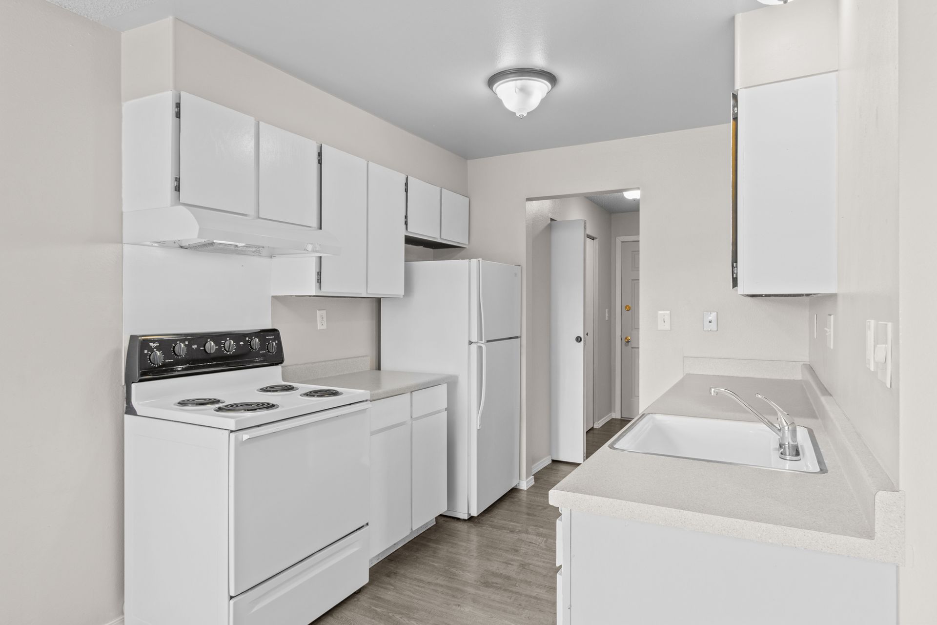 spacious kitchen