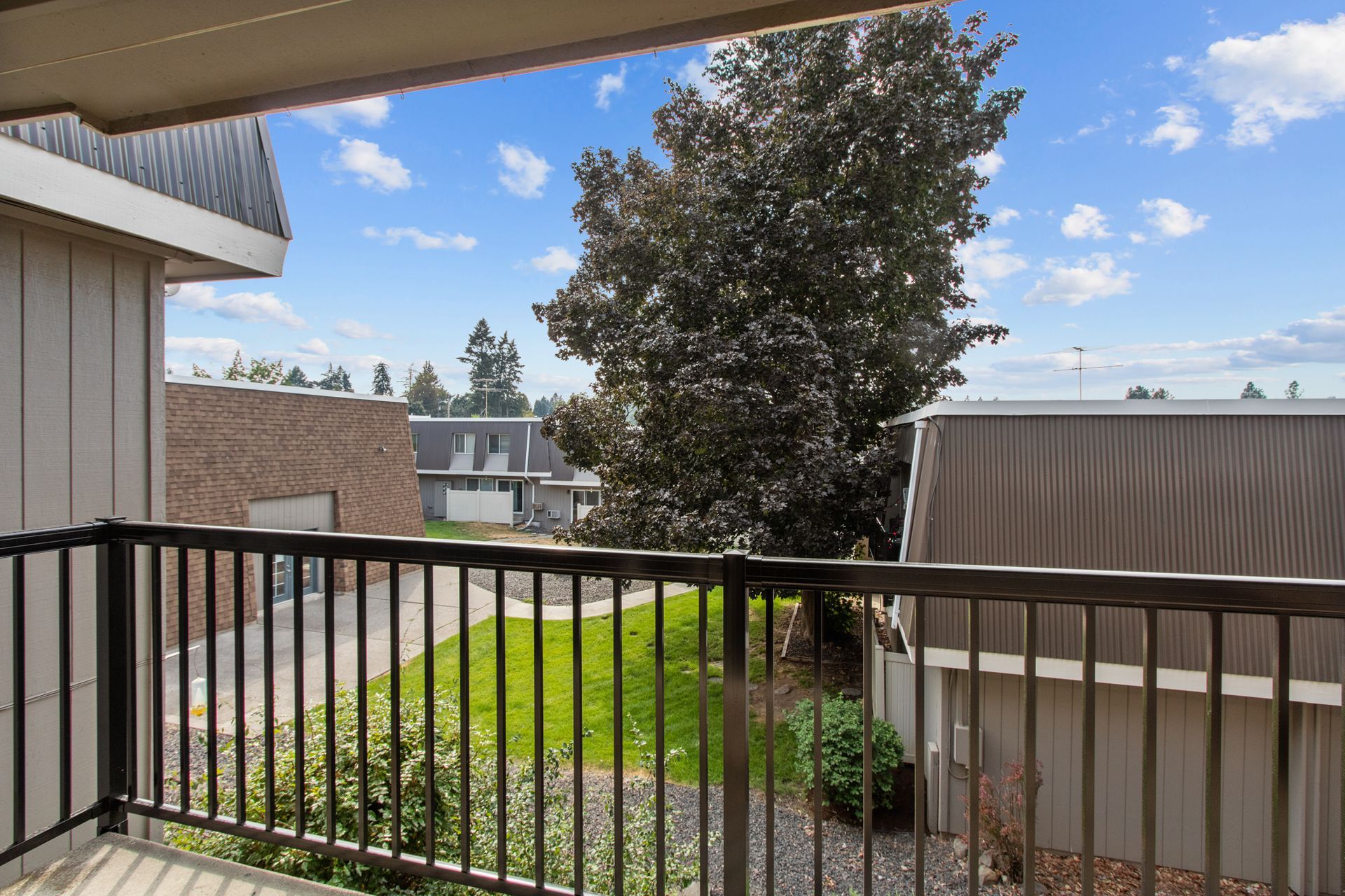 Private balcony