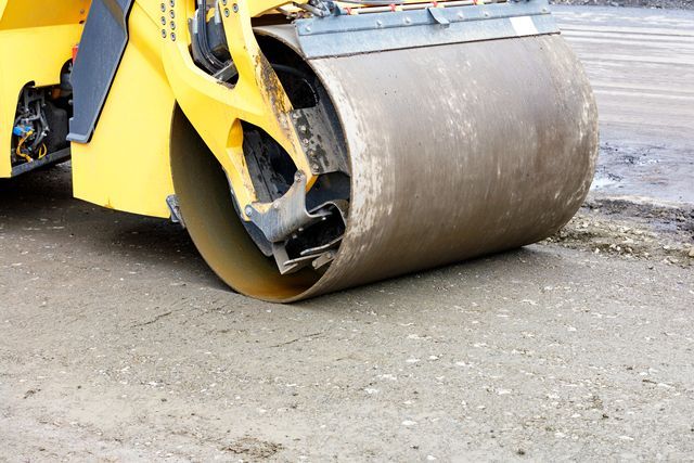 concrete driveway