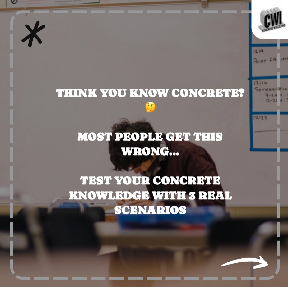 concrete mixes