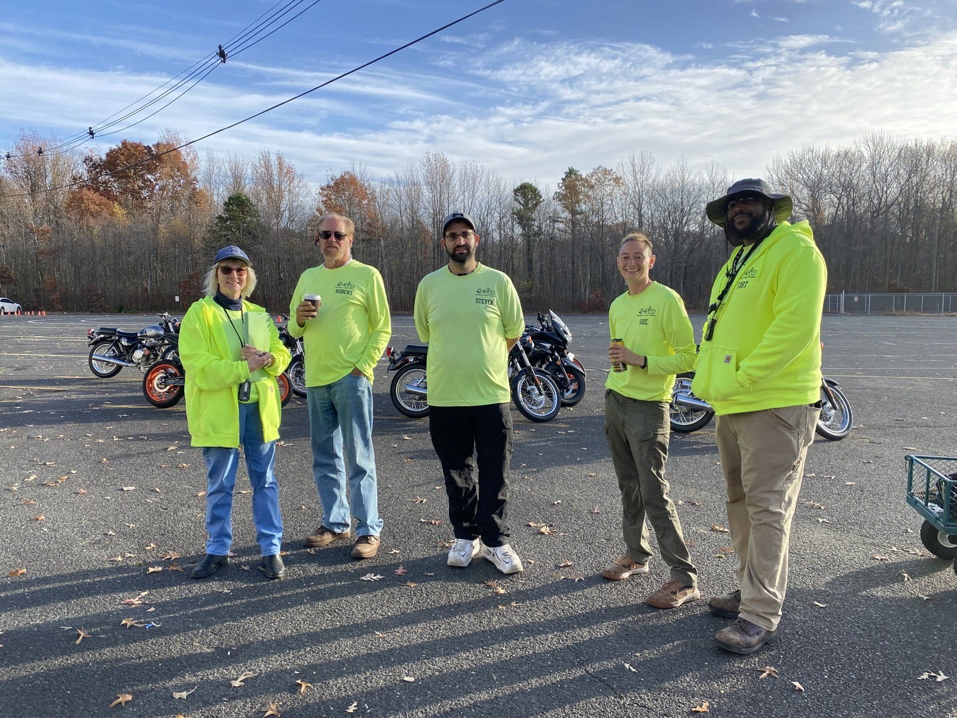 People Standing Outside — Englishtown, NJ — Motorcycle Rider Training