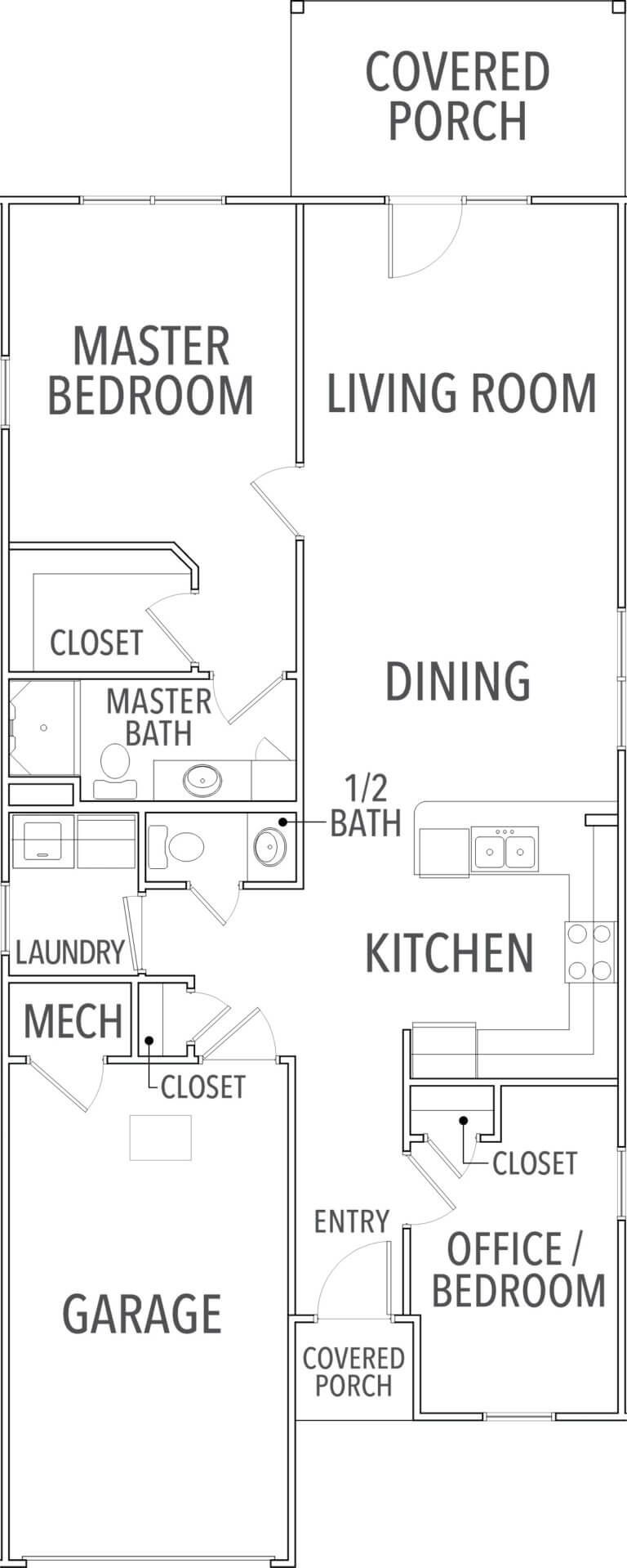 The Sage floor plan