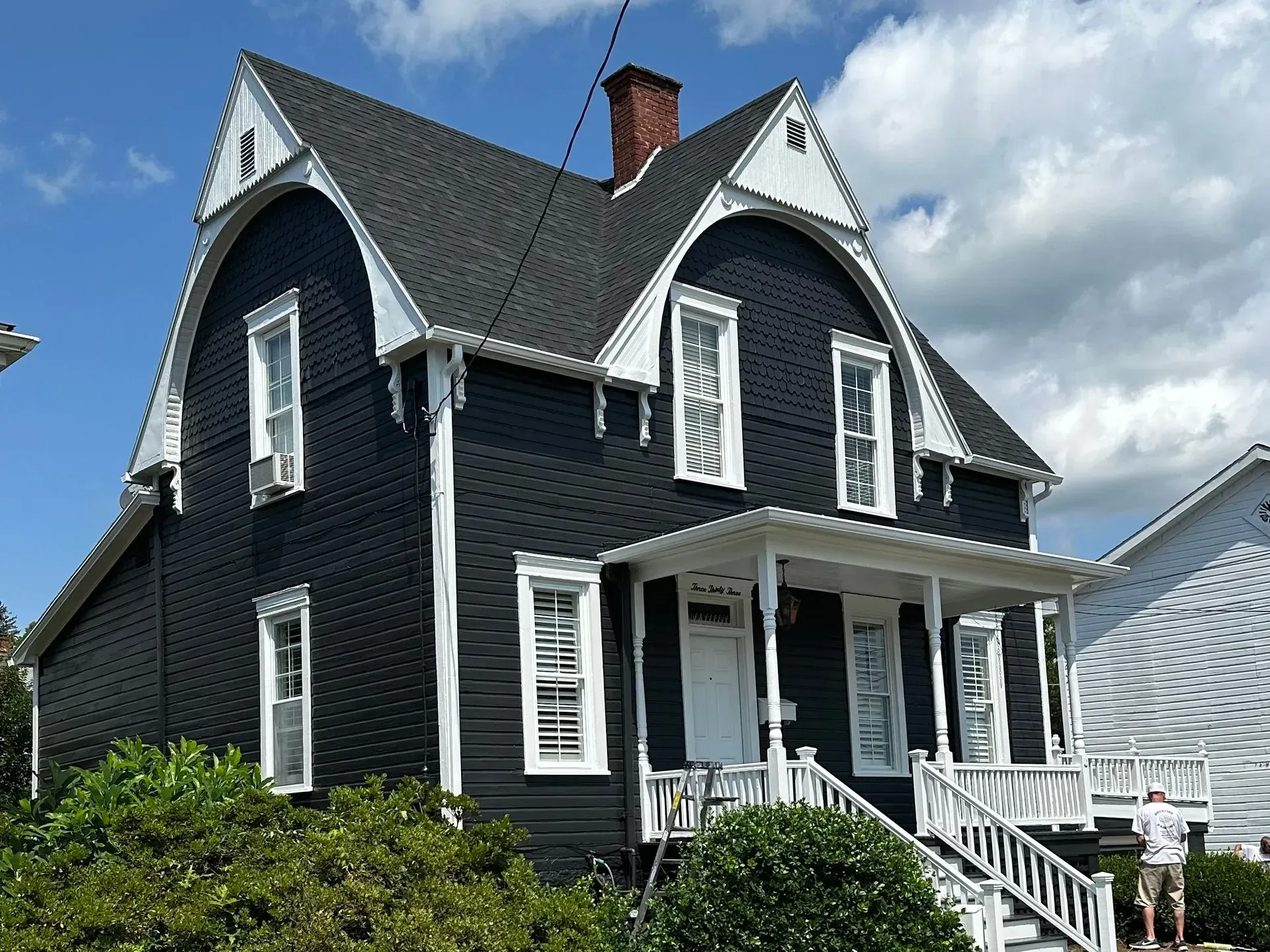 Black Exterior Painting — Venetia, PA — Prestige Painting Plus LLC