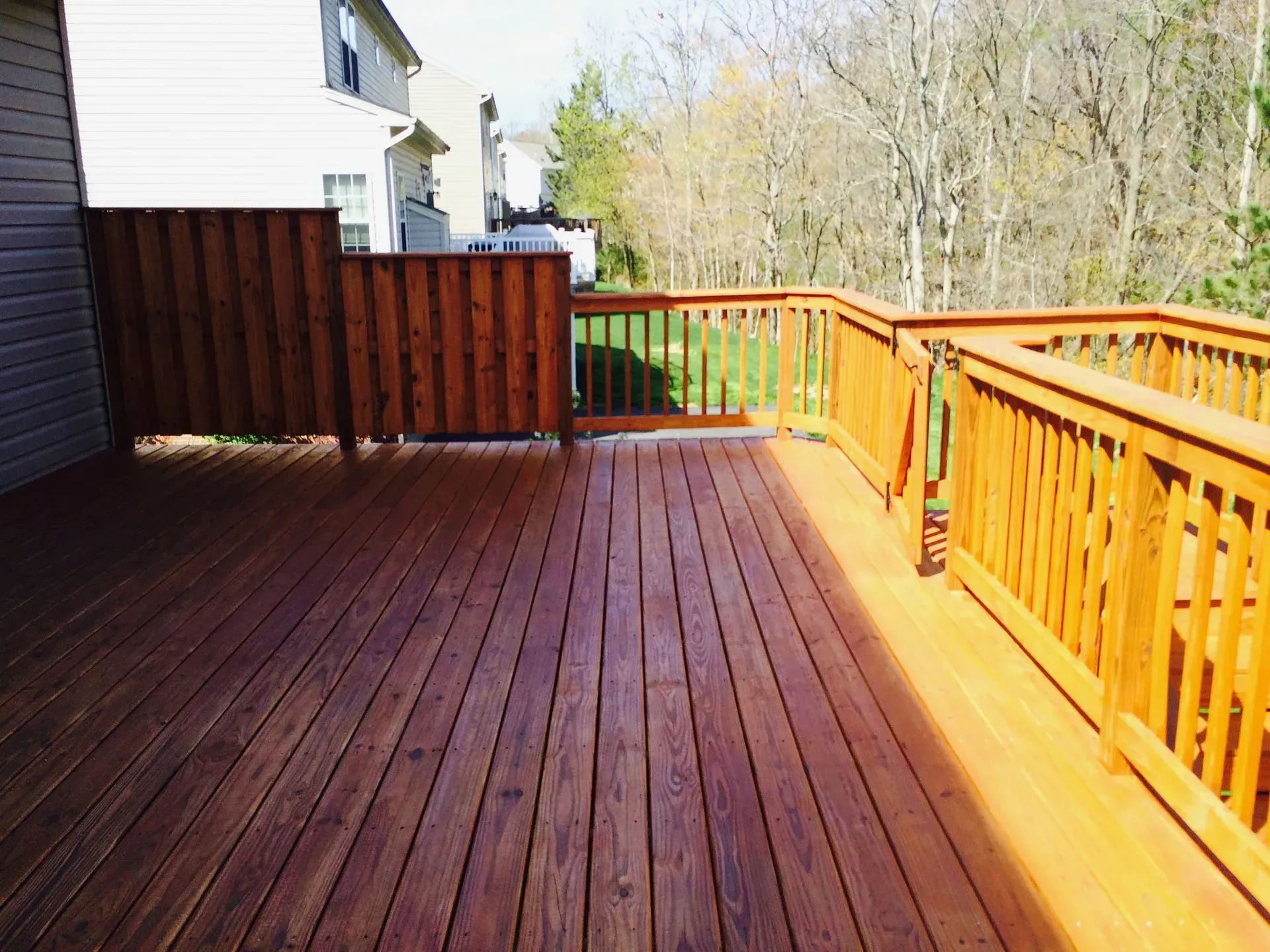 Wood Deck — Venetia, PA — Prestige Painting Plus LLC