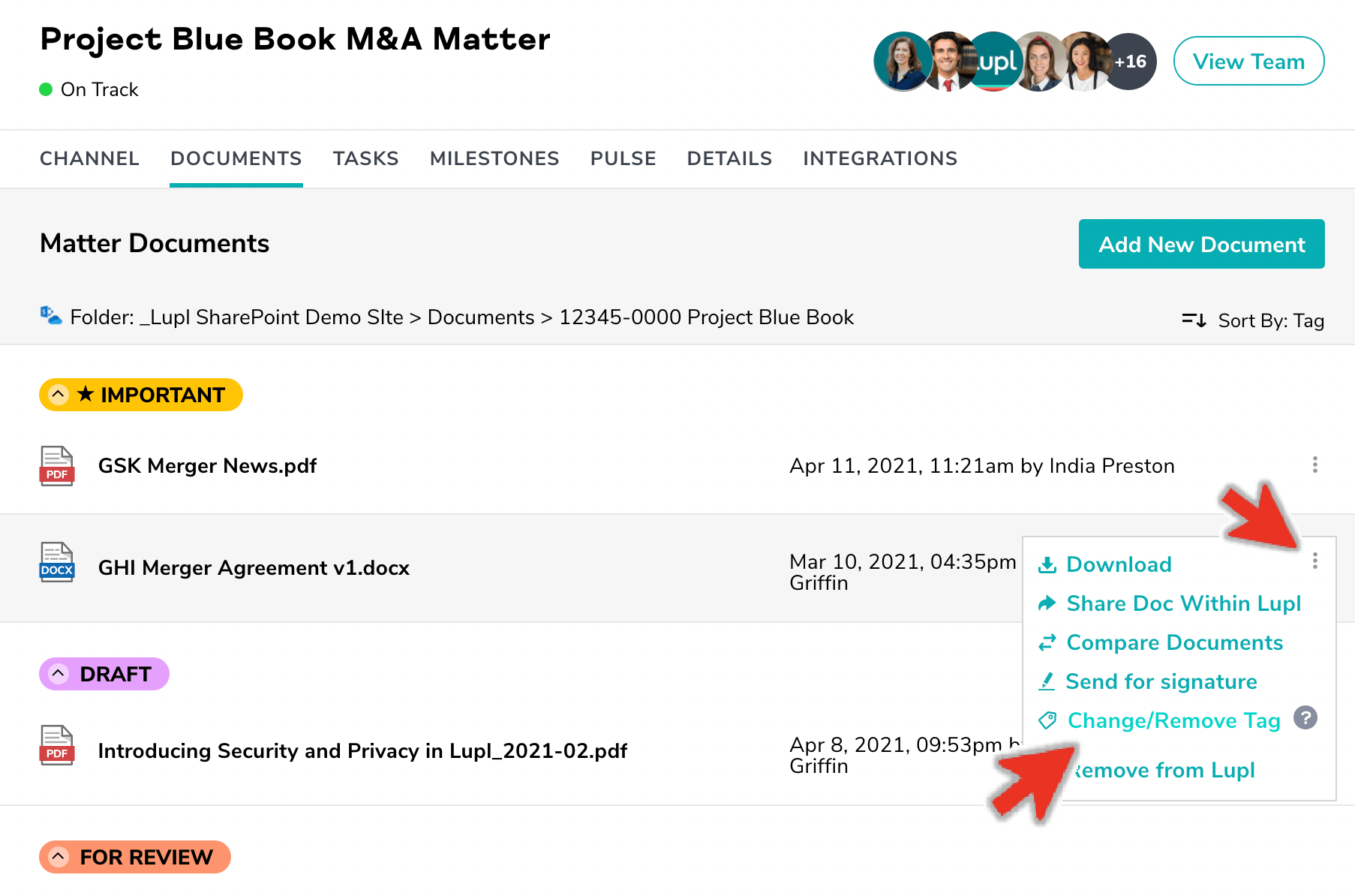 Organize Documents with Tags